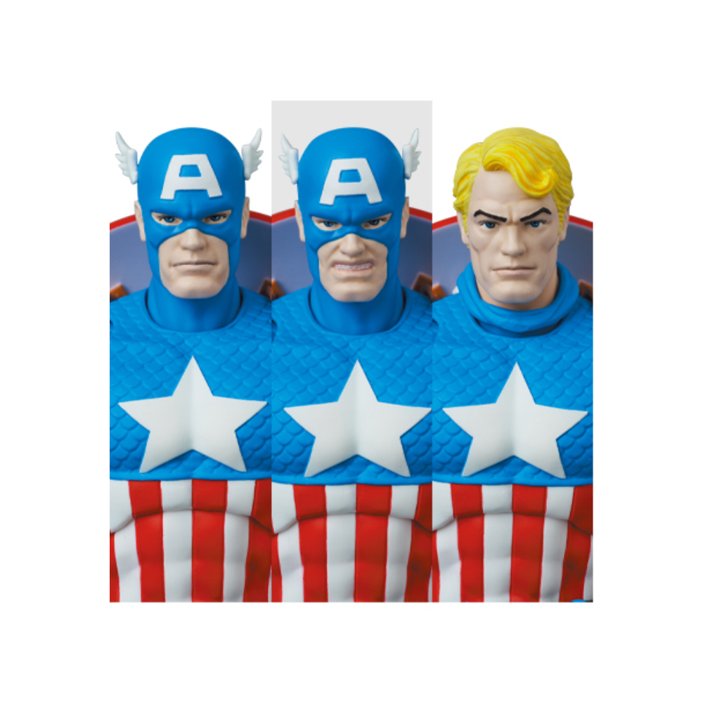 MAFEX Captain America Comic Version