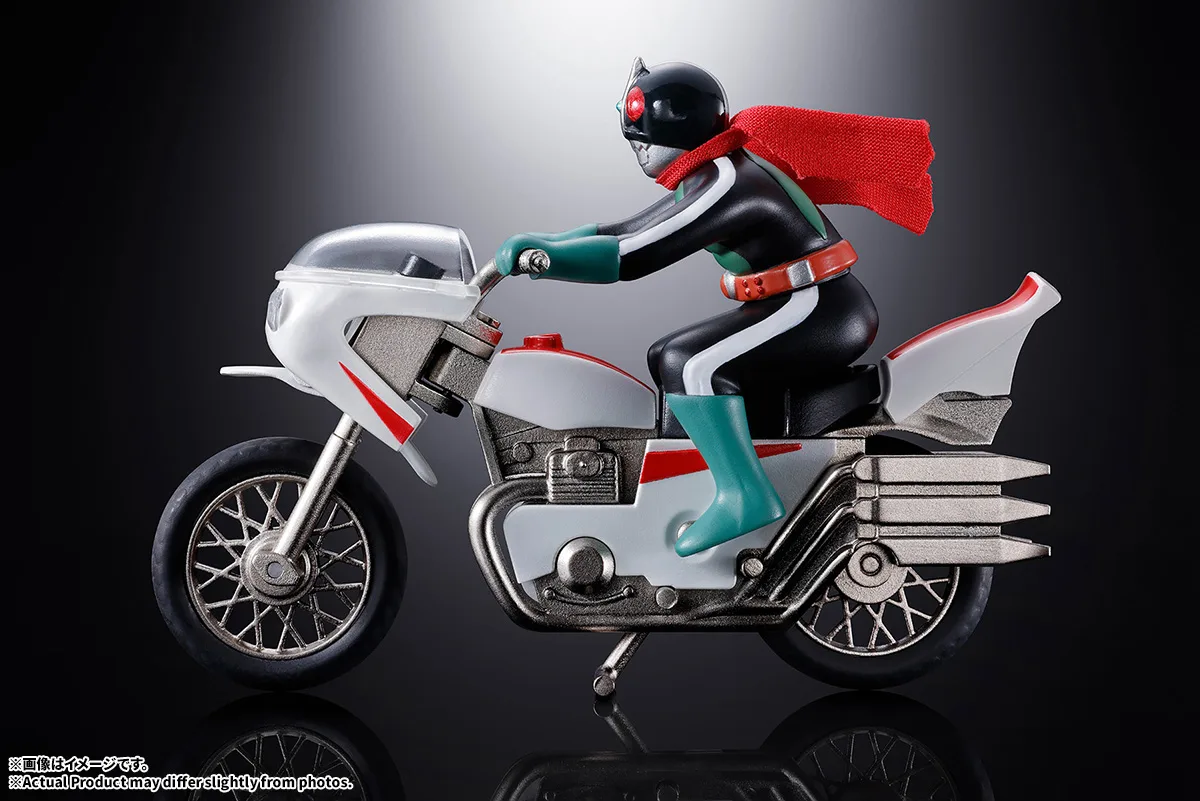 (預訂訂金 $200) (總價 $475) Bandai POPYNICA 超合金 旋風號 (幪面超人2號) (行版) Cyclone (Kamen Rider No. 2)