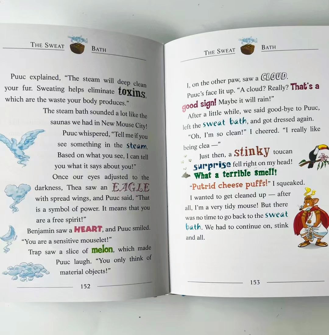 Geronimo Stilton Journey Through Time 8 books 老鼠記者時空穿梭世界8冊    S66