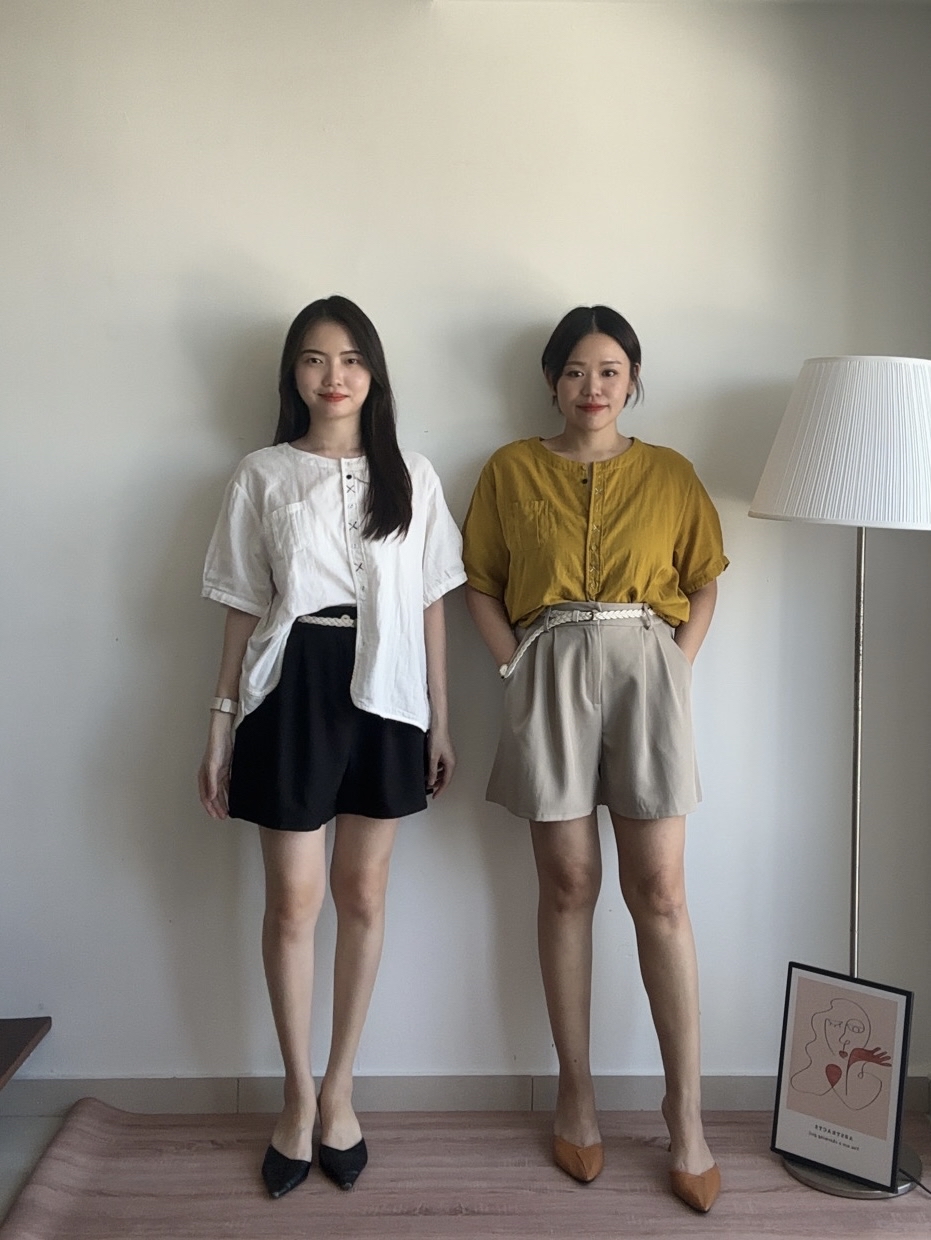 S1940 A Line Short Pants - 3 Colors 