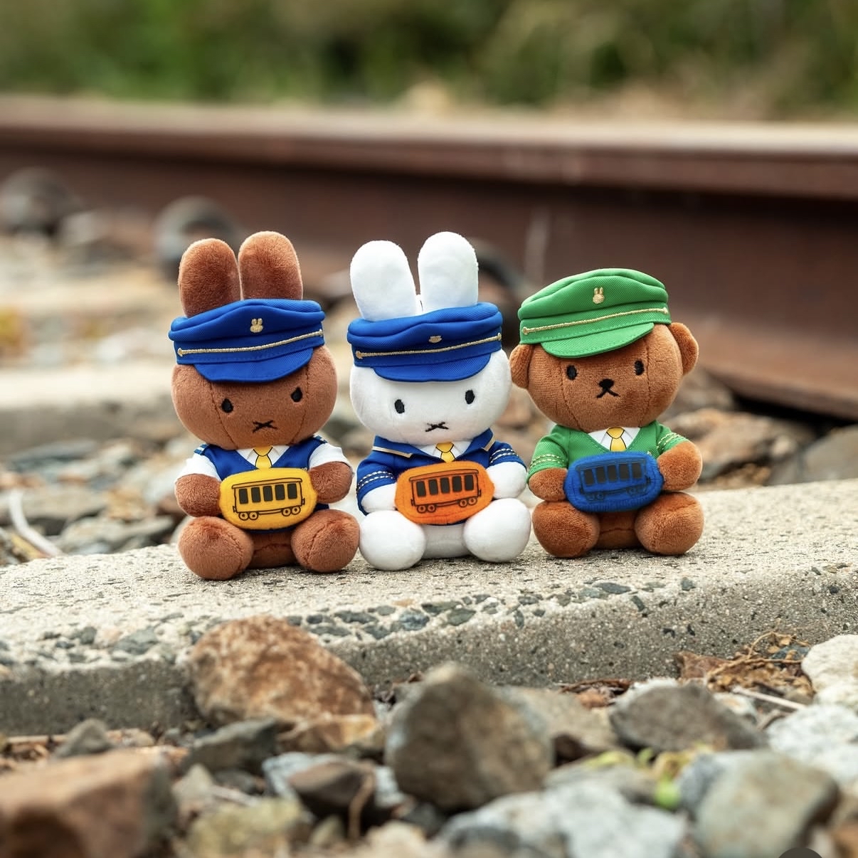 [Miffy] 釜山限定版 海雲台海岸列車 公仔匙扣 (3款)