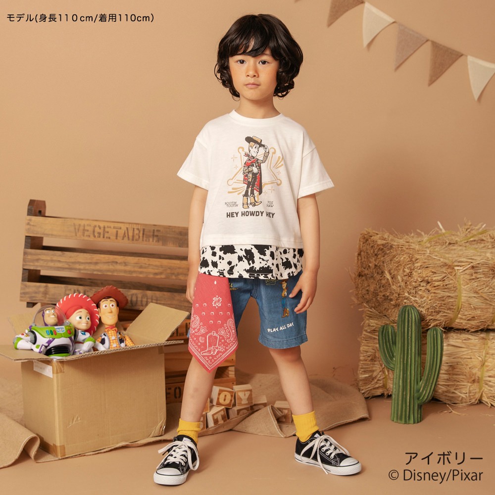 🆕【⭐訂購⭐】 🇯🇵日本直送🌀#ToyStory 《#玩具總動員》撞色疊層拼接短袖Tee［3款選］🌀[ELGA-0053][260811]