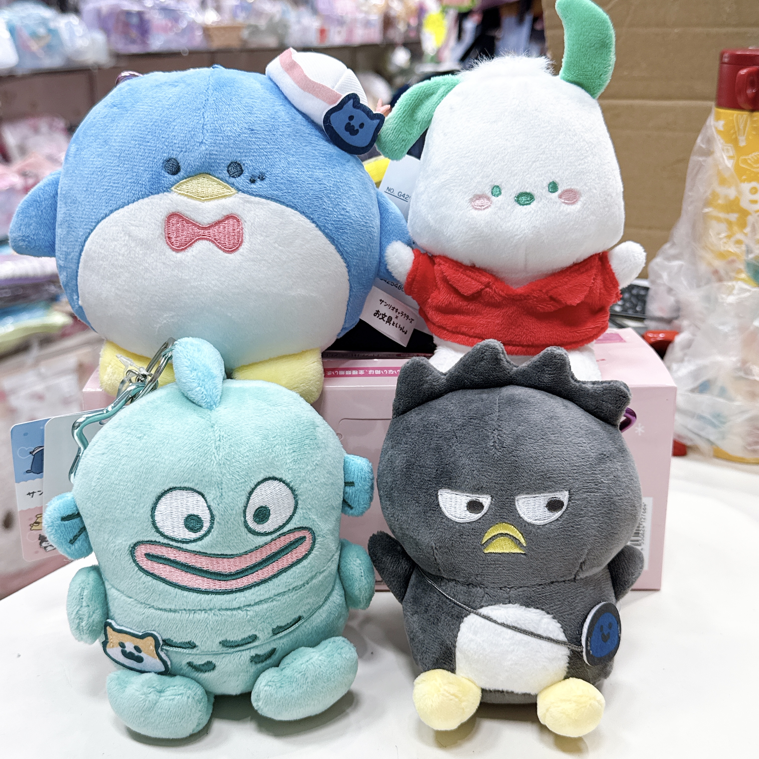 日本限定版Sanrio x文具君 公仔掛飾