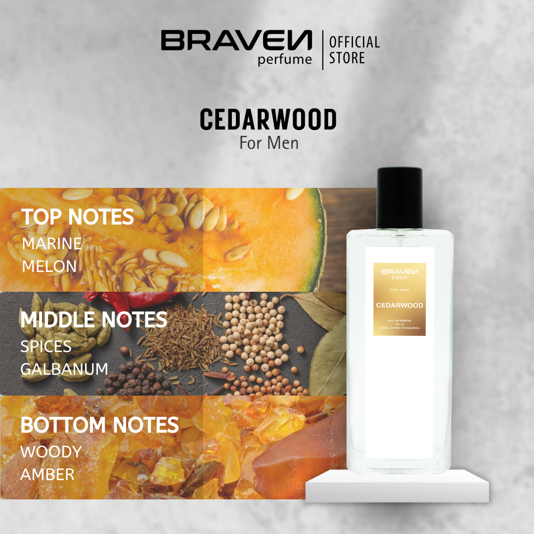 Braven Perfume - Cedarwood 100ml