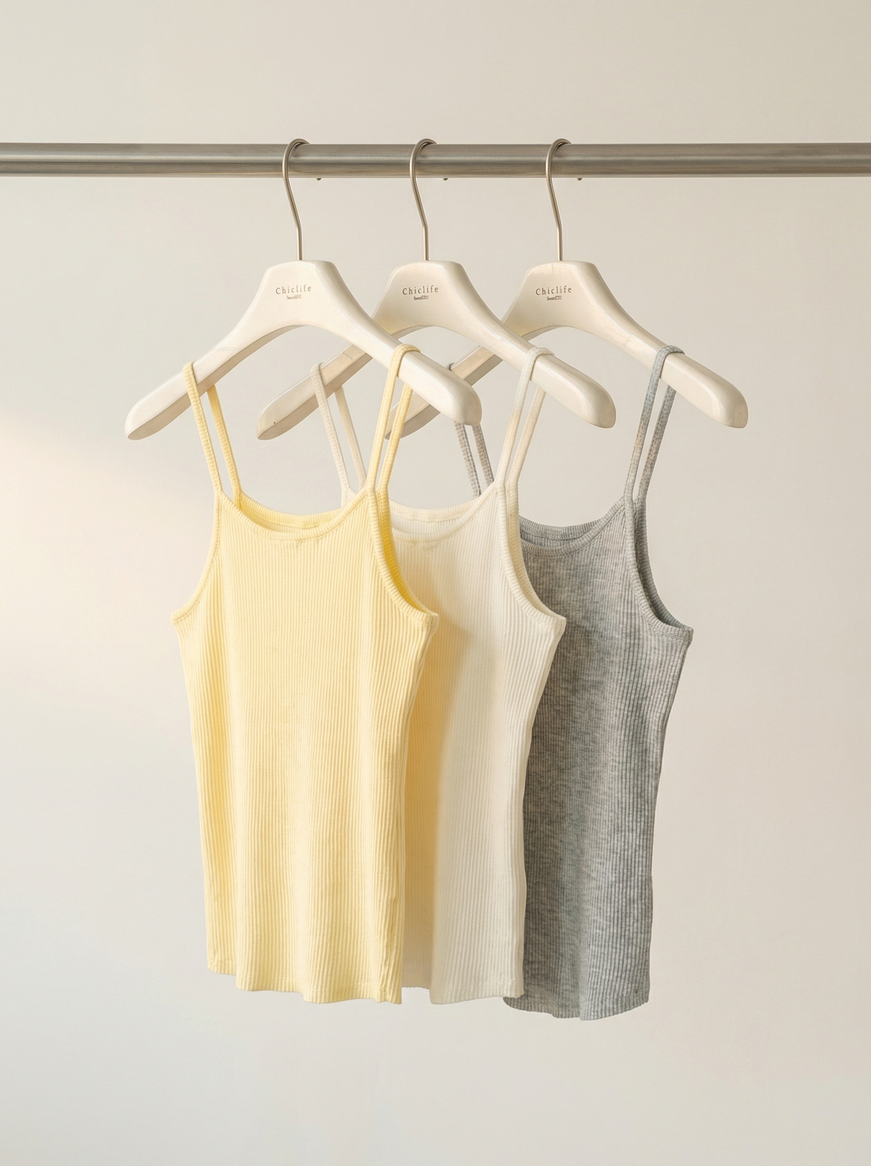 V領麻花針織短版套裝上衣