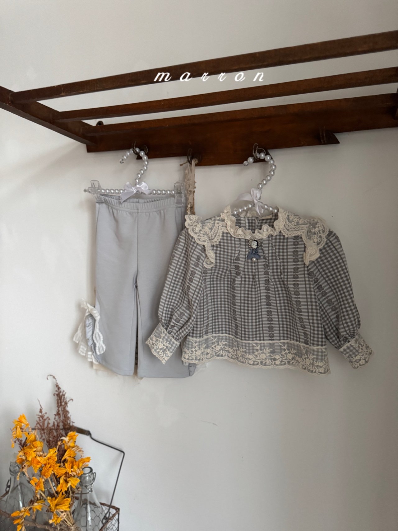 🇰🇷Marron blouse