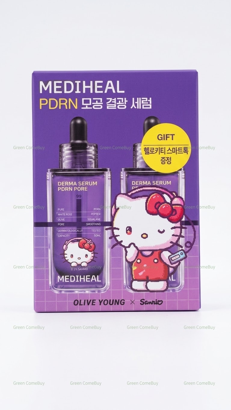 MEDIHEAL PDRN 毛孔煥采精華 Hello Kitty 聯名款