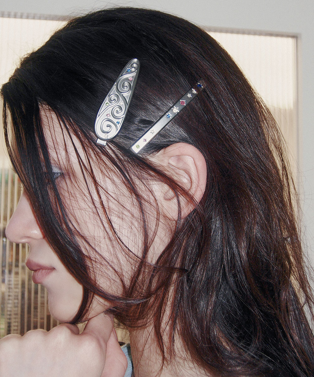 Clor Strass Hairpin Set