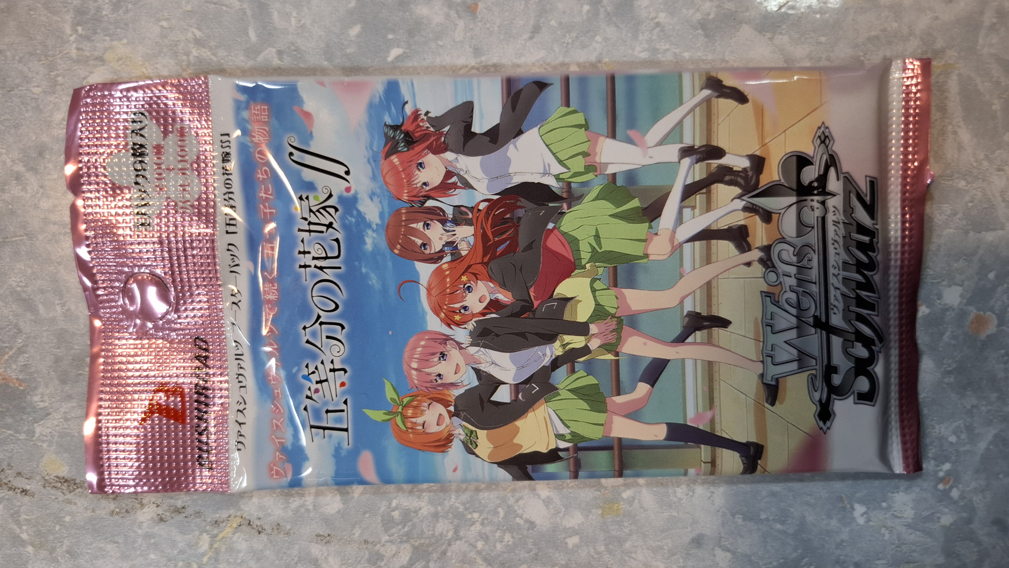 Weiss Schwarz 補充包 五等分的花嫁ff
