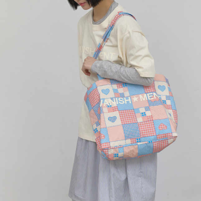 [VANISHMENT] Patchwork eco bag (2種)