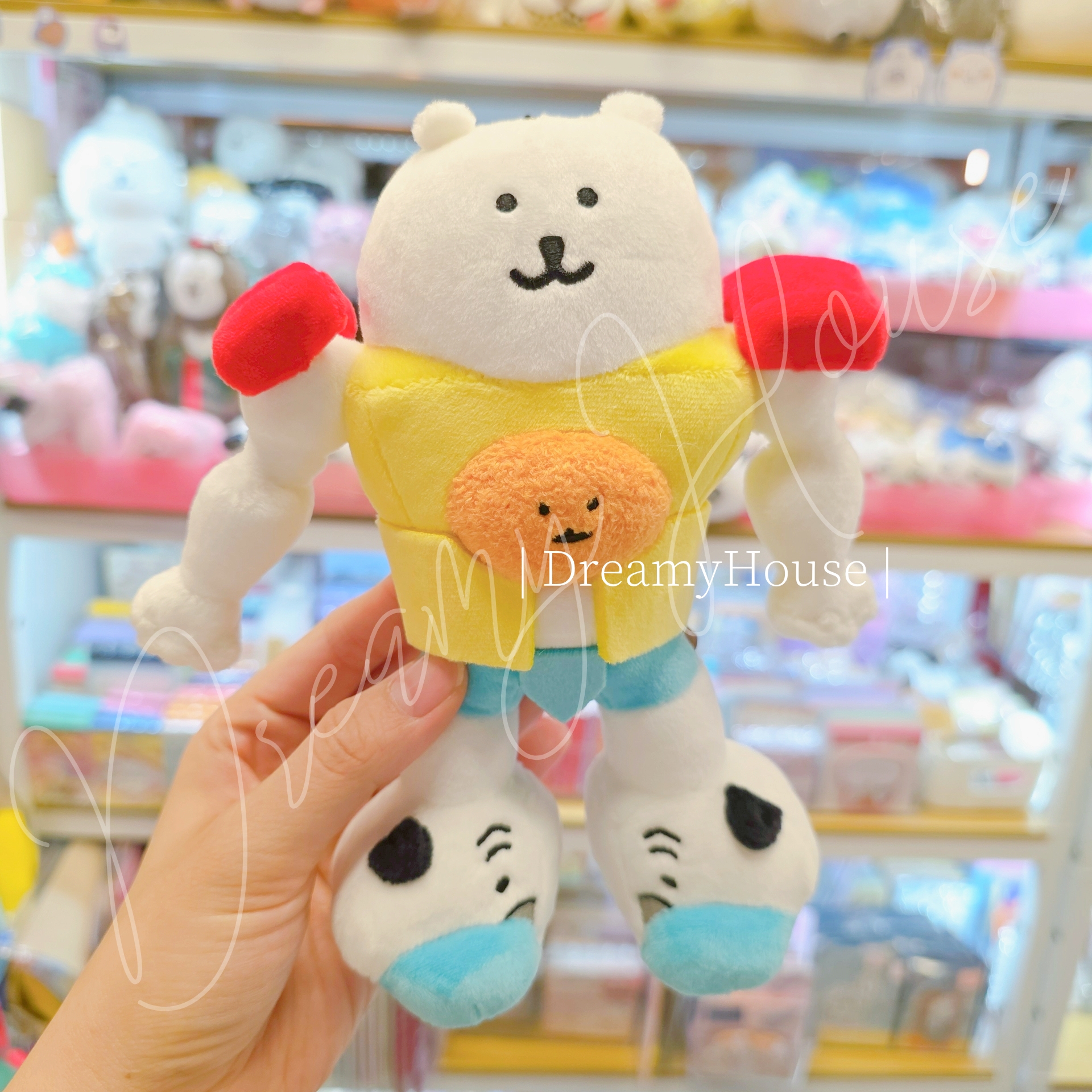 日本 nagano market joke bear 合體機械人 公仔吊飾