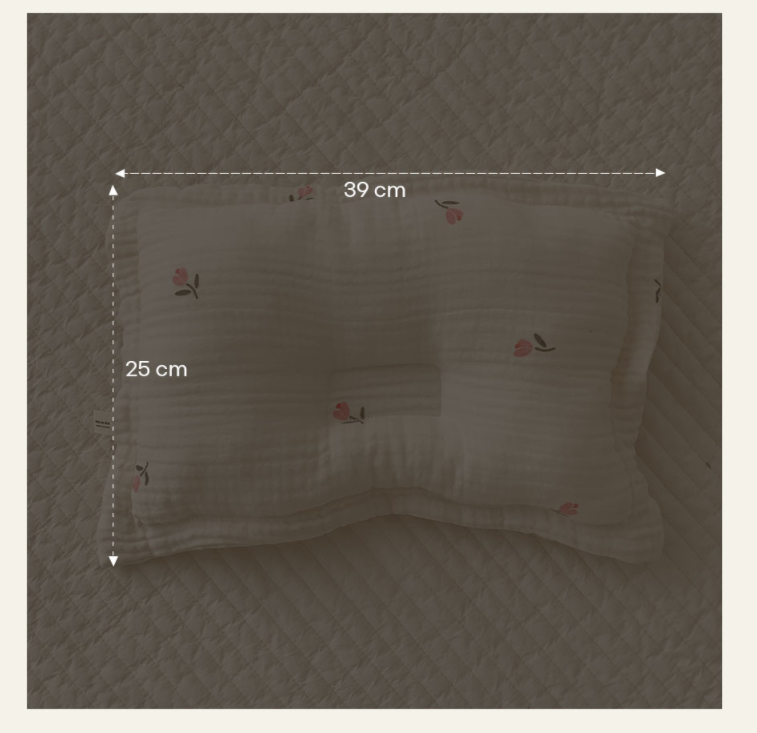 Dottodot Print Flowers Pillow