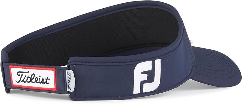 TITLEIST TOUR PERFORMANCES VISOR 職業無頂帽 - 深藍底白字