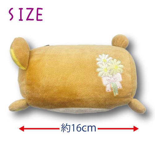 鬆弛熊 Rilanowa 花束系列迷你趴趴咕𠱸公仔 (2款) - 可當電腦手枕公仔