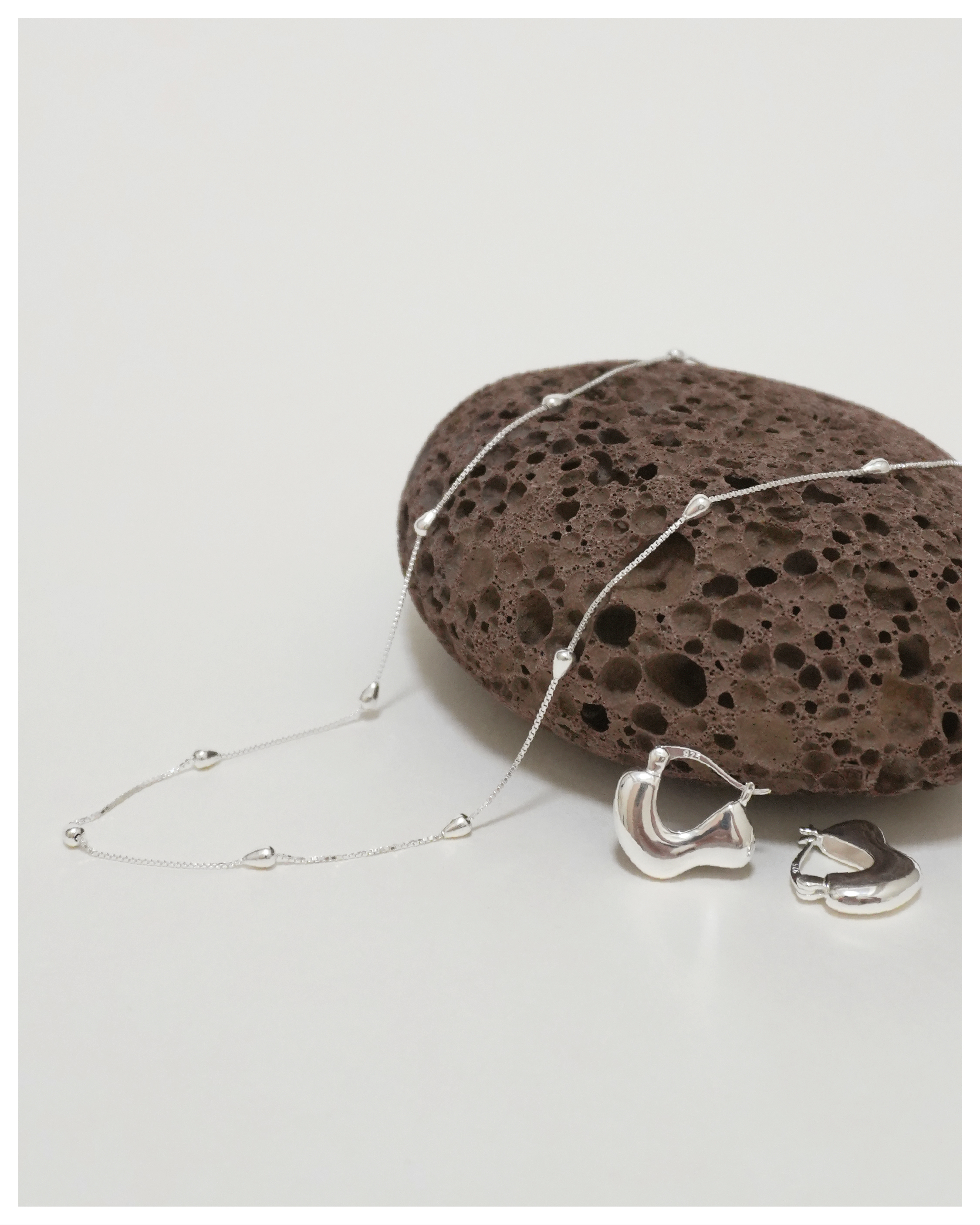 Urban Sculptural Flow Earrings