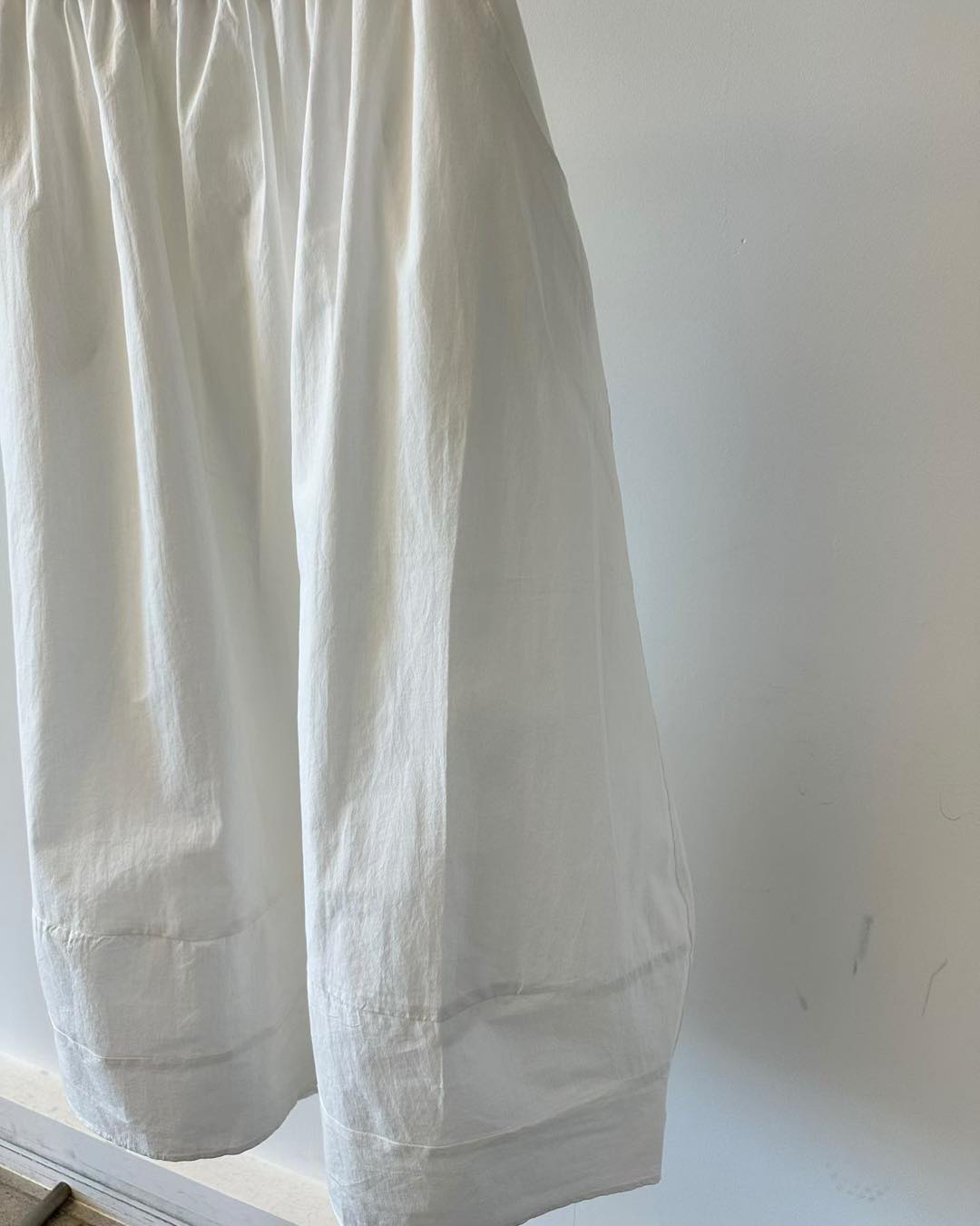 間色腰頭風褸料A-line裙