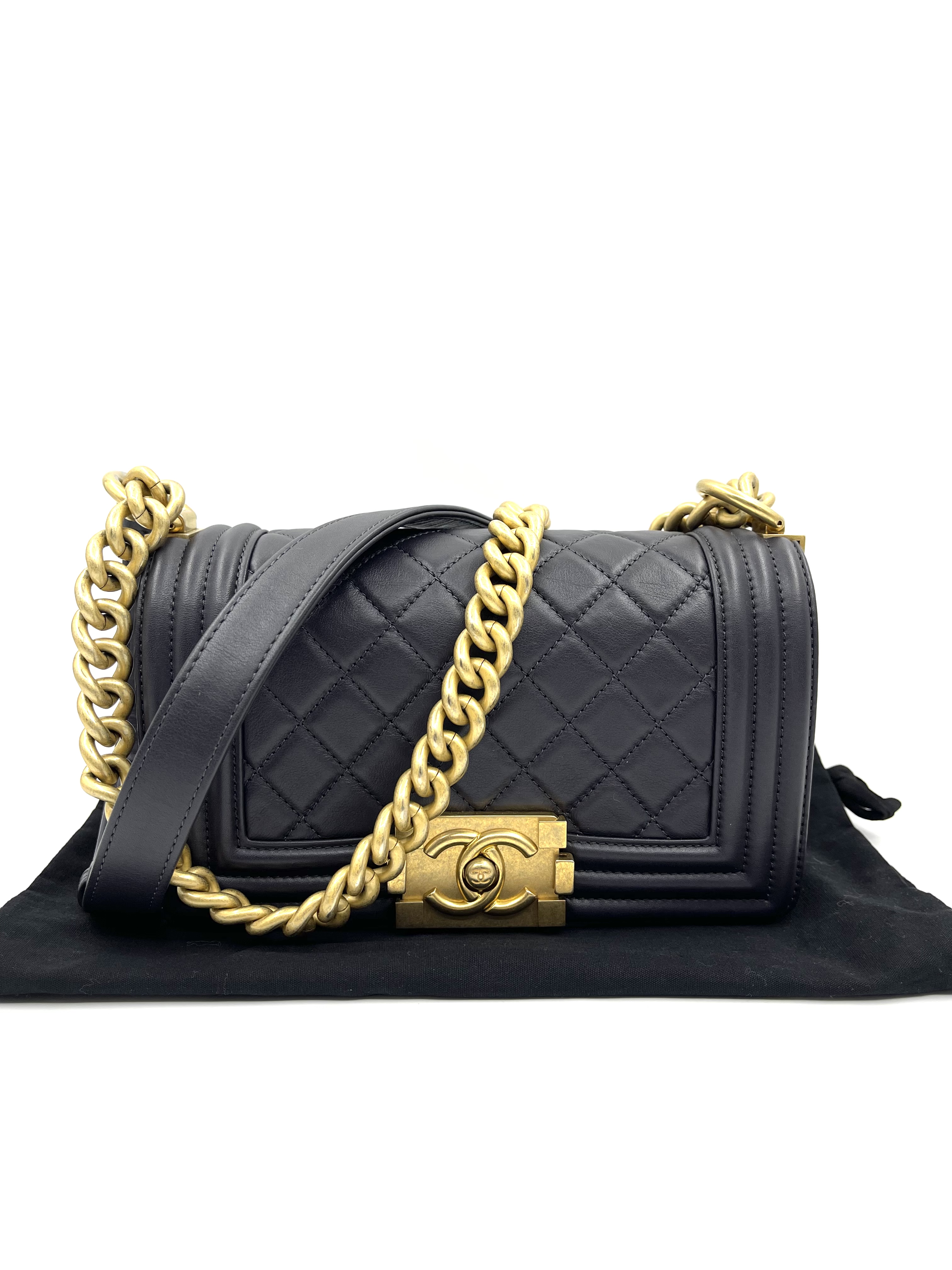 Pre-Owned CHANEL Small Boy