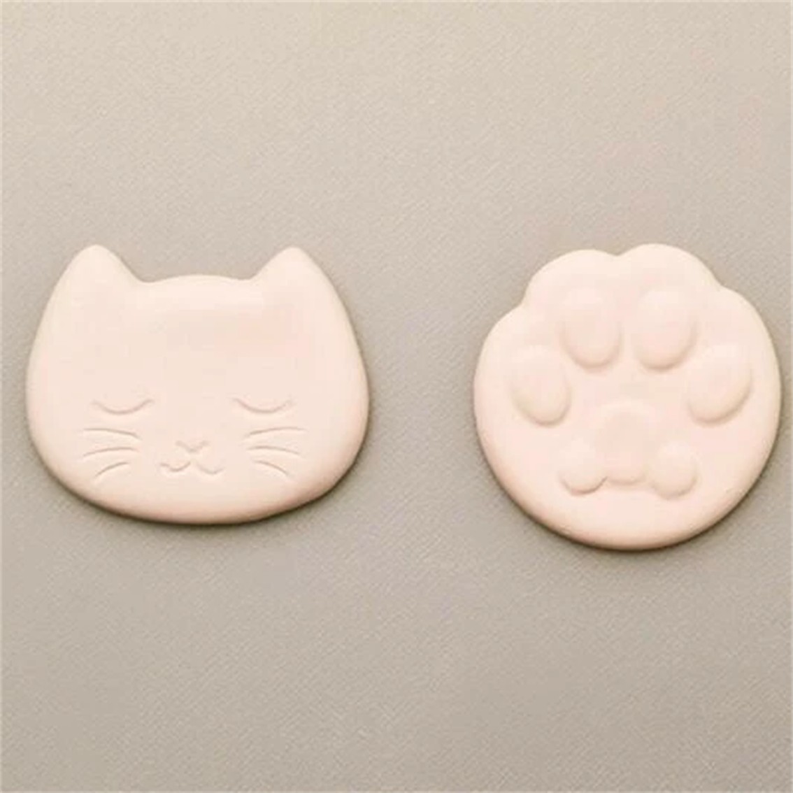 【日本製】多孔陶瓷貓面貓掌趣致食物吸濕石套裝
