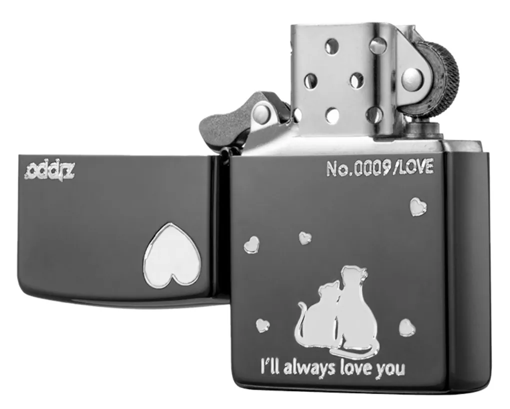 Zippo ZBT-3-261B / ZA-3-261B 日本版 I'll always love you 限量版 ( random number ) 隨機數 防風打火機 | ZIPPO 指定授權經銷商 |美國製造 | 收藏