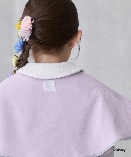 B0060 長髮公主套裝（上衣裙+半裙+斗篷）