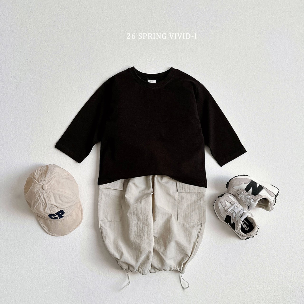 🌸預訂 韓國直送🌸🇰🇷VIVIDI四色日常純色寬鬆長袖上衣