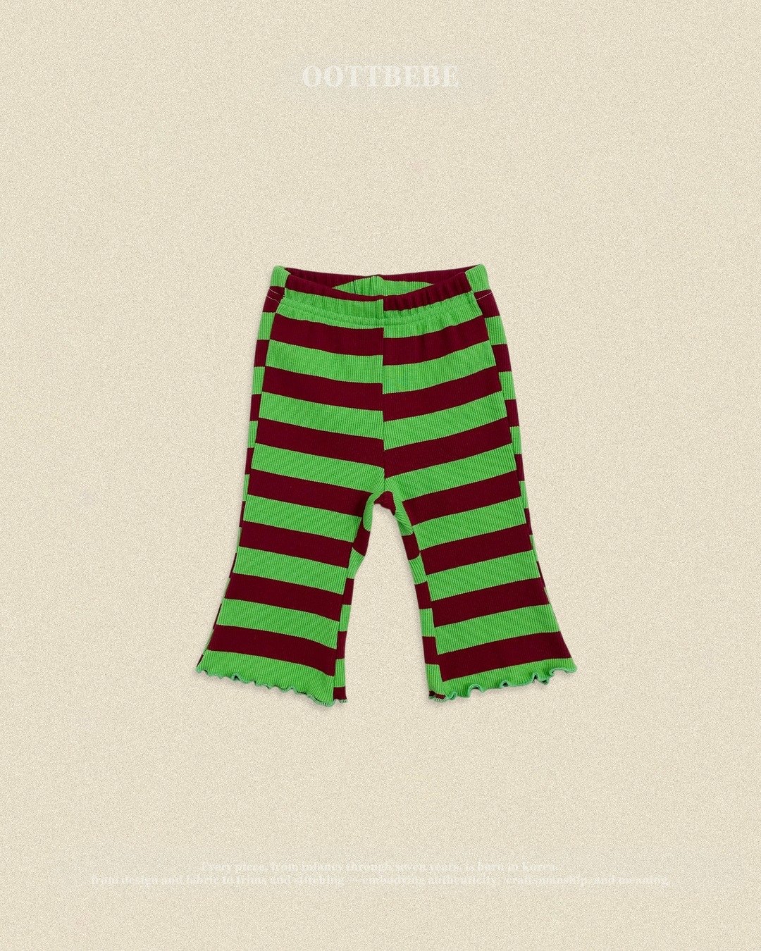 OOTT | Kitsch Pop Ribbed Bootcut