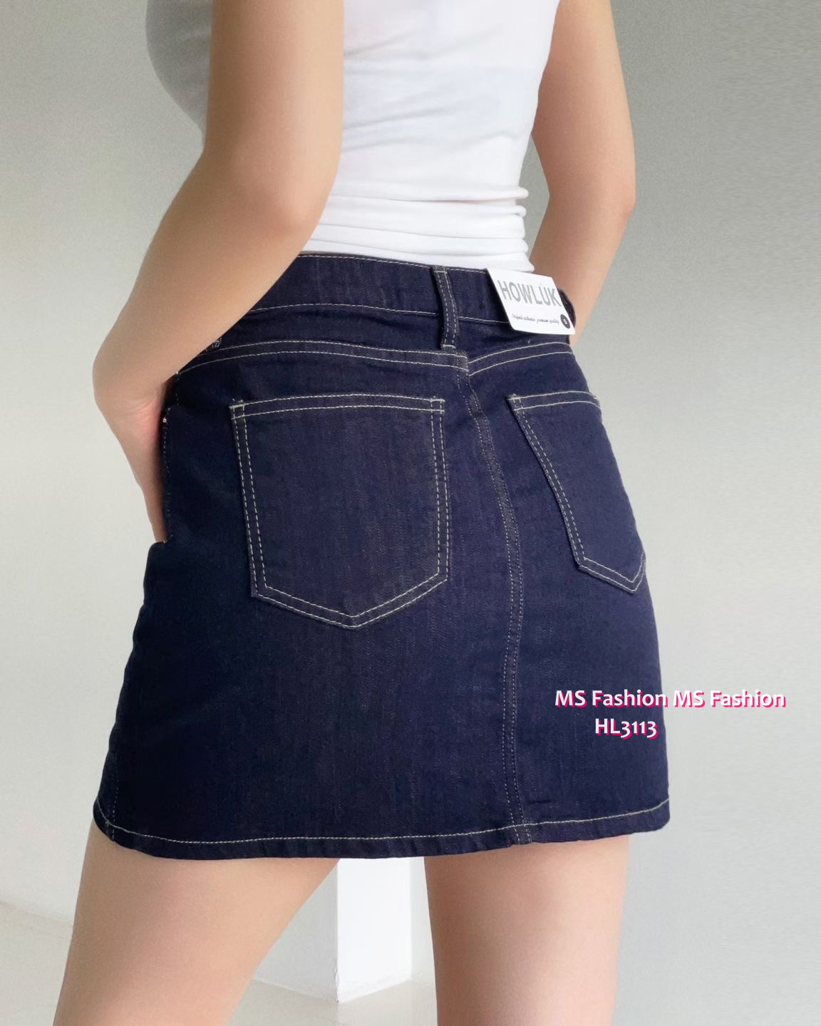 HL3113 韓國👖Howluk短身牛裙