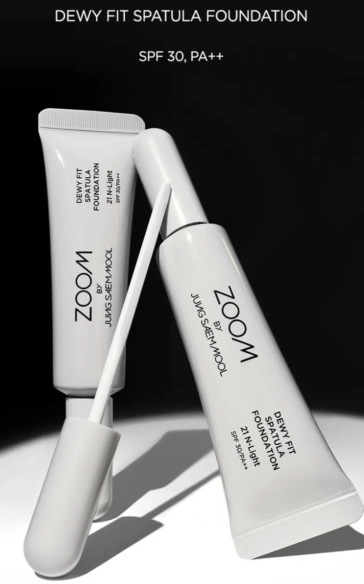 話題之作｜韓國 大創 X 鄭瑄茉 ZOOM by JUNGSAEMMOOL 系列 無瑕刮刀粉底液  水光 / 霧面