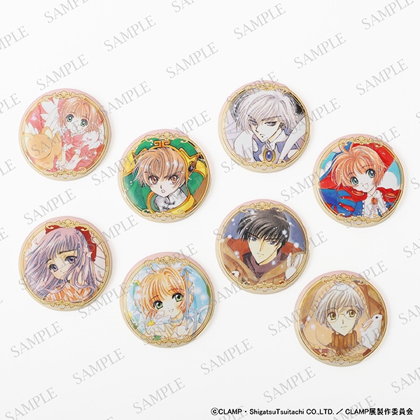 《Pre-Order》Cardcaptor Sakura Random Can Badge｜Clamp展 –SELECTION- in Korea (26C50-P）