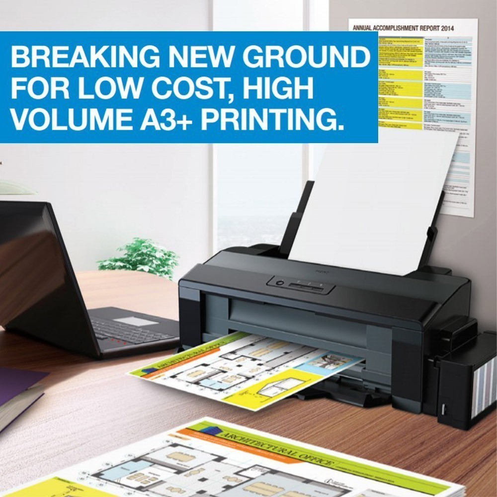 Epson L11050 L1300 A3 Single Print Ink Tank Printer with Original Ink Set similar to T4000 ix6670