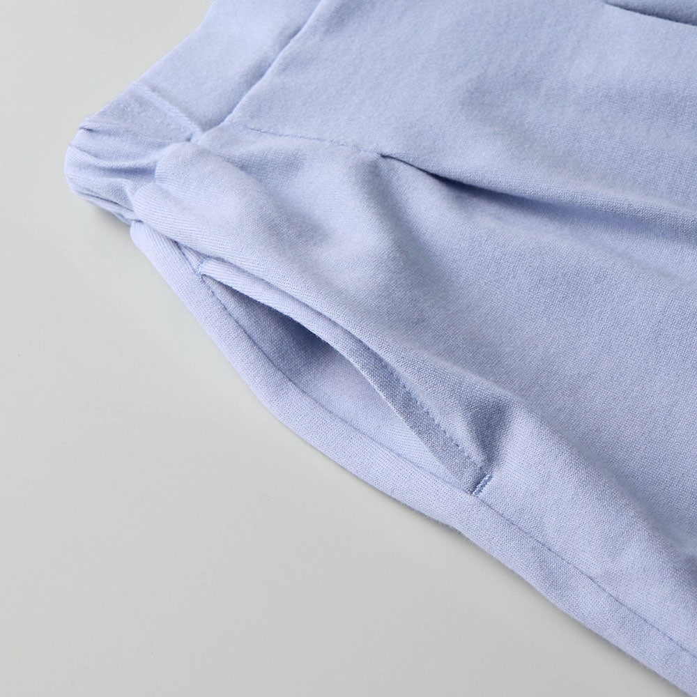 🆕【⭐訂購⭐】🌀 🇯🇵 日本直送 GITA 褶邊緞帶下擺Tee+短裙褲 套裝［2款選］🌀 [ELDA-0096][260510]