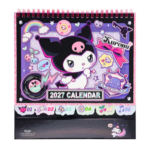 KUROMI 2027年座檯月曆 (PURPLE)