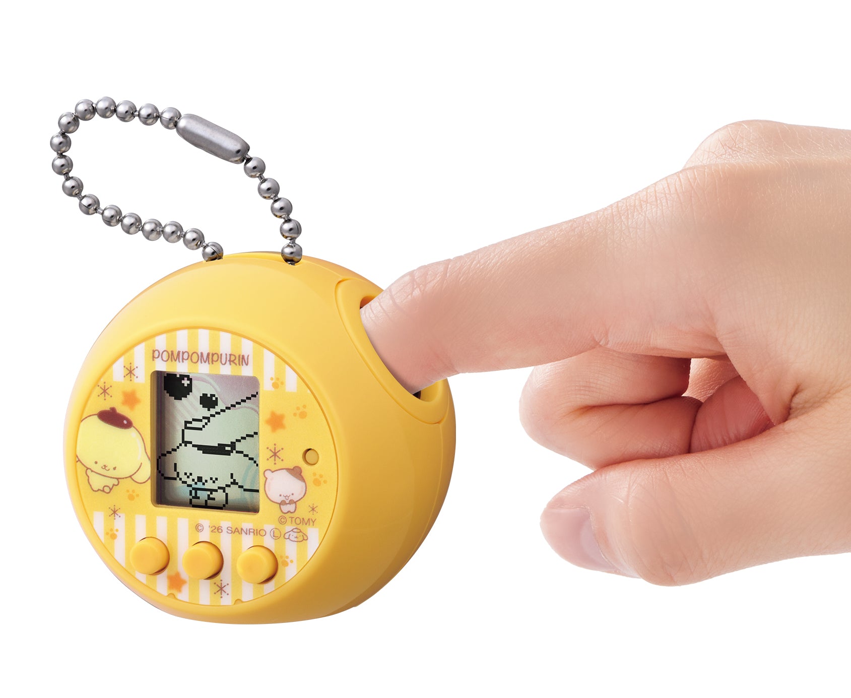 PomPomPurin 電子雞 Punirunes 電子寵物｜Sanrio 布甸狗虛擬寵物互動玩具｜Takara Tomy 日本正版｜香港現貨