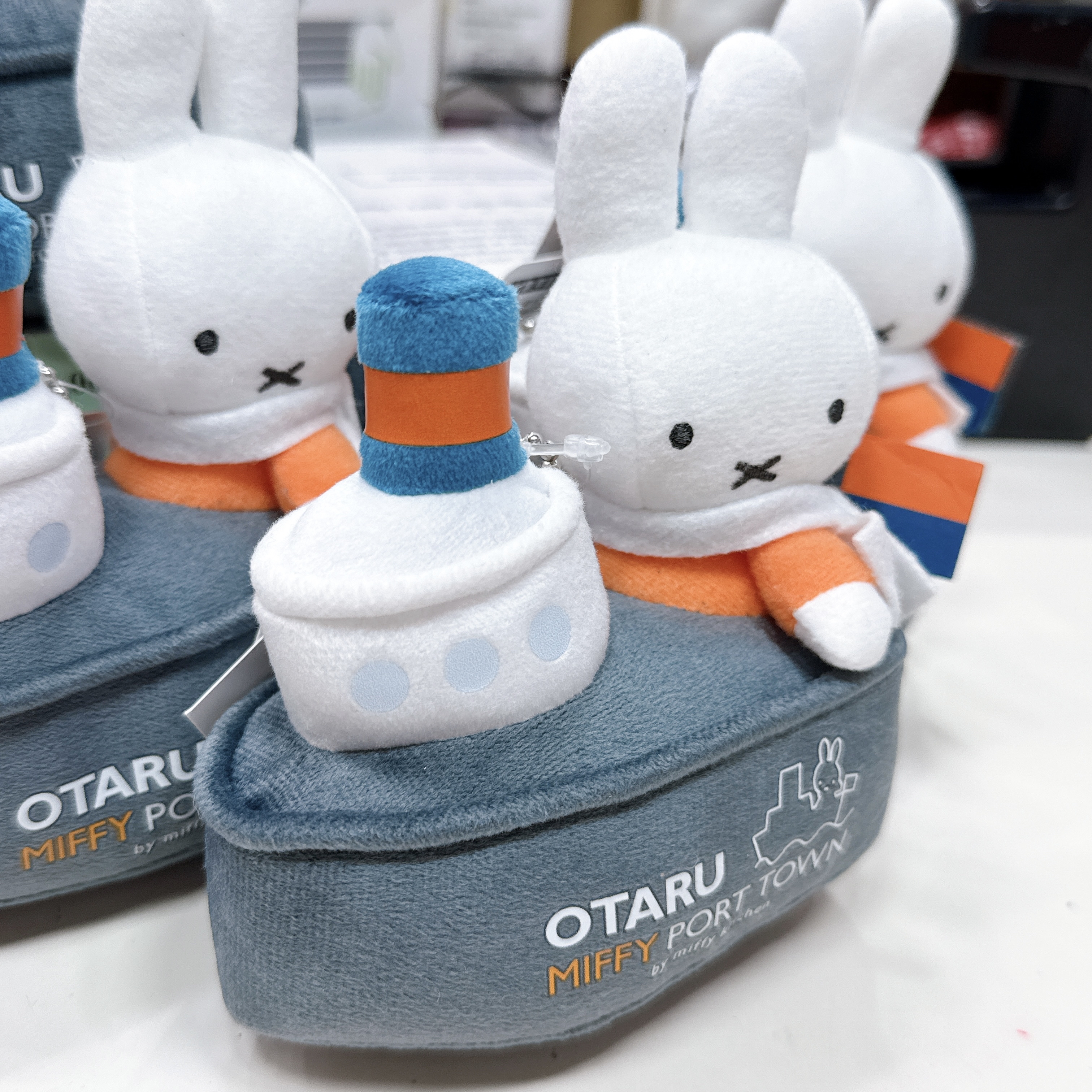 日本👍北海道-小樽限定 Miffy坐船船 公仔掛飾