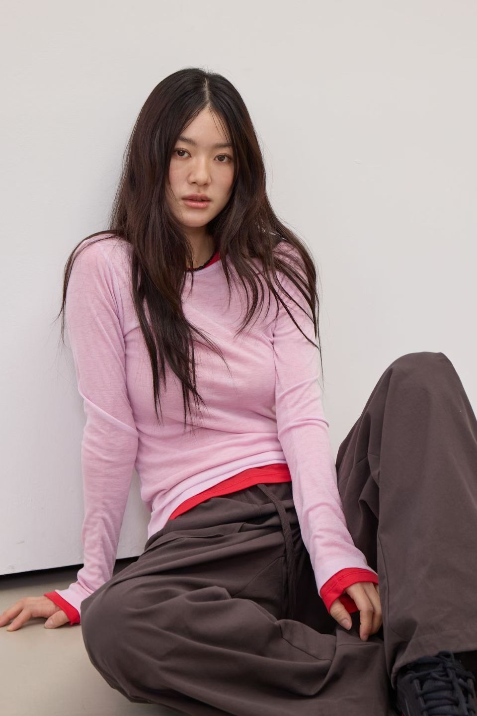 221134 薄身長袖Tee