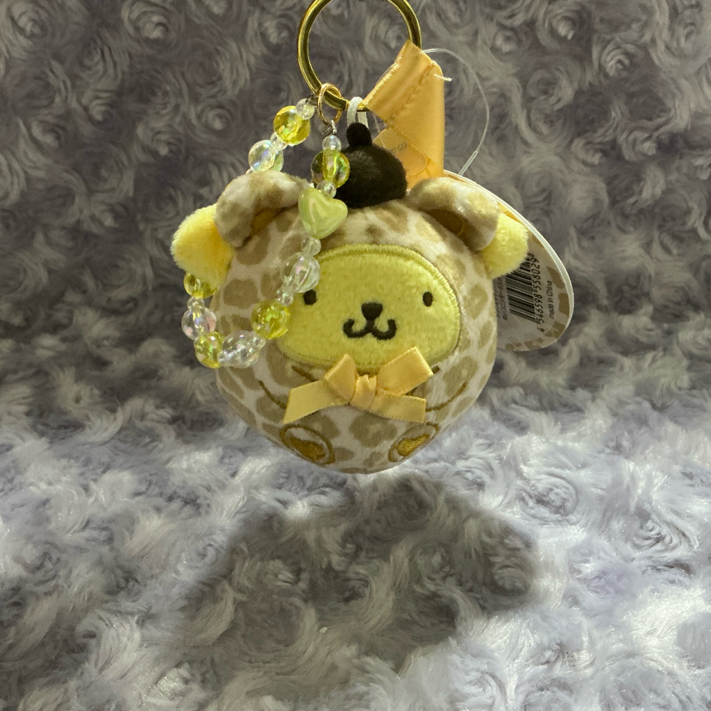 「現貨」Sanrio豹紋不倒翁公仔匙扣