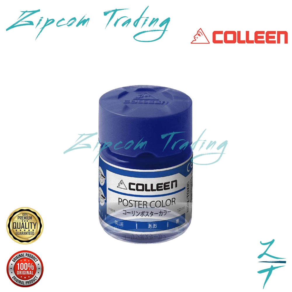 Colleen Premium Non-Toxic Poster Color (12ml/Bottle)
