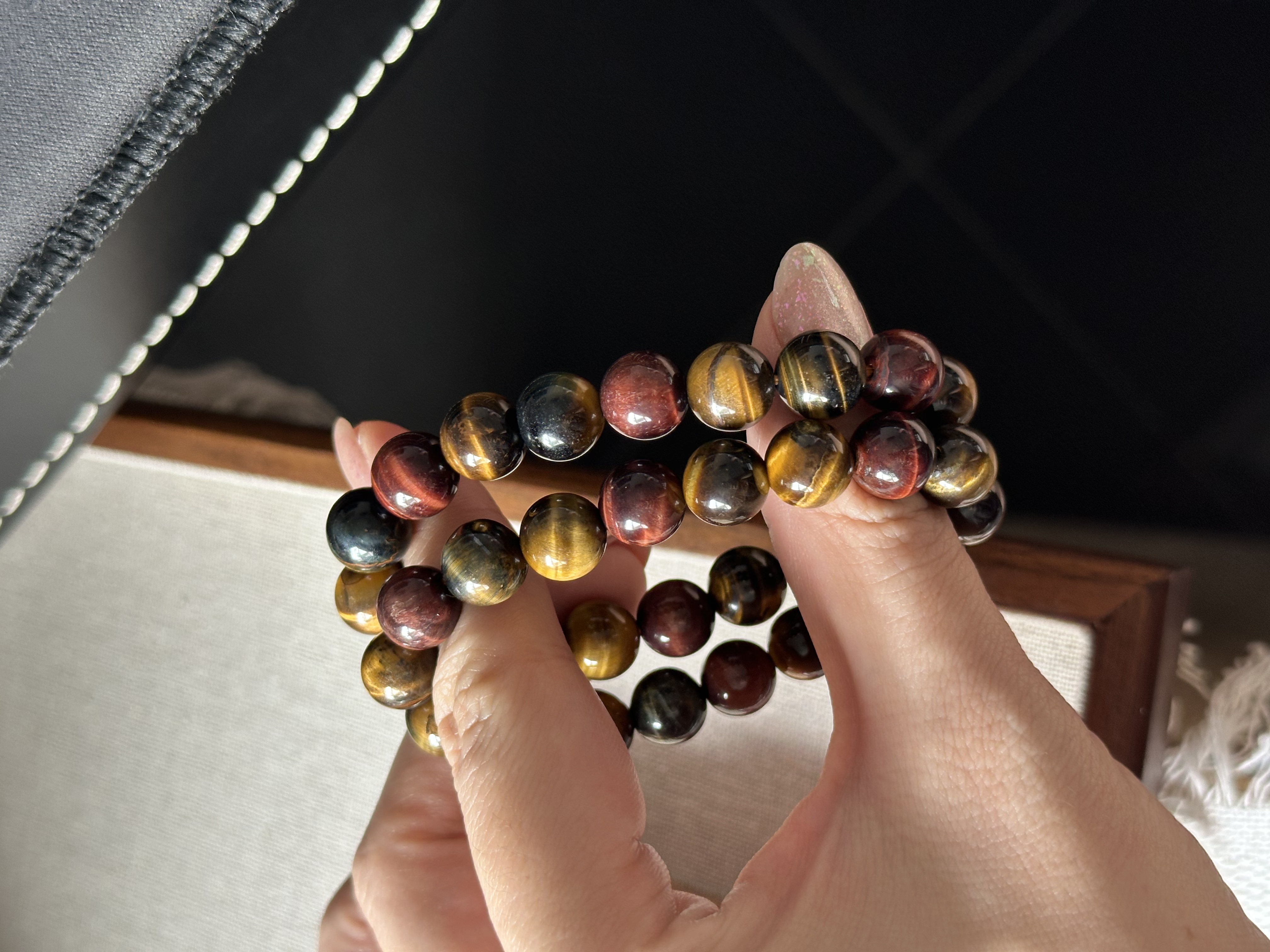彩虎眼 ｜ Mix Tiger’s Eye 10mm+ 