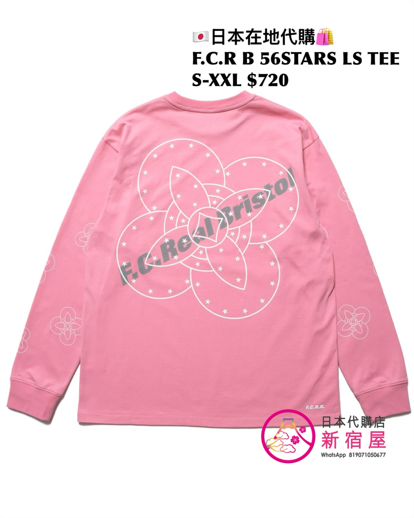 F.C.REAL BRISTOL SPIRIT LS TEE/ SHADOW EMBLEM LS TEE/ 56STARS LS TEE/ ORIGIN POCKET LS TEE