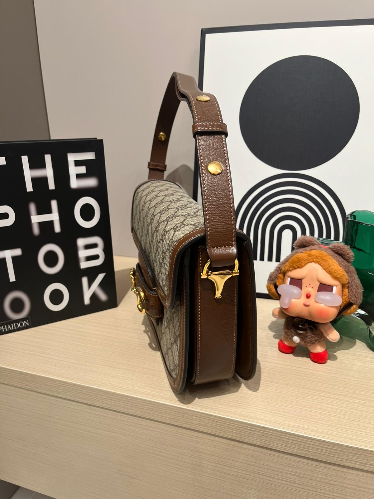  Gucci 1955 horsebit bag classic 100%Authentic,99%new  ✅收據✅dust bag✅booklet ✨專門店售價$25,500📣 