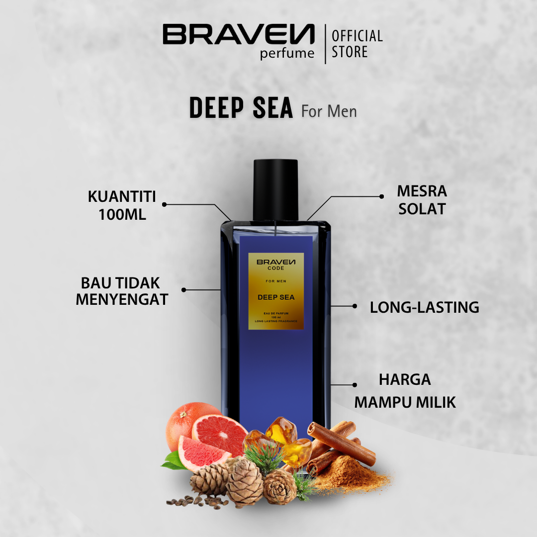 Braven Perfume - Deep Sea 100ml