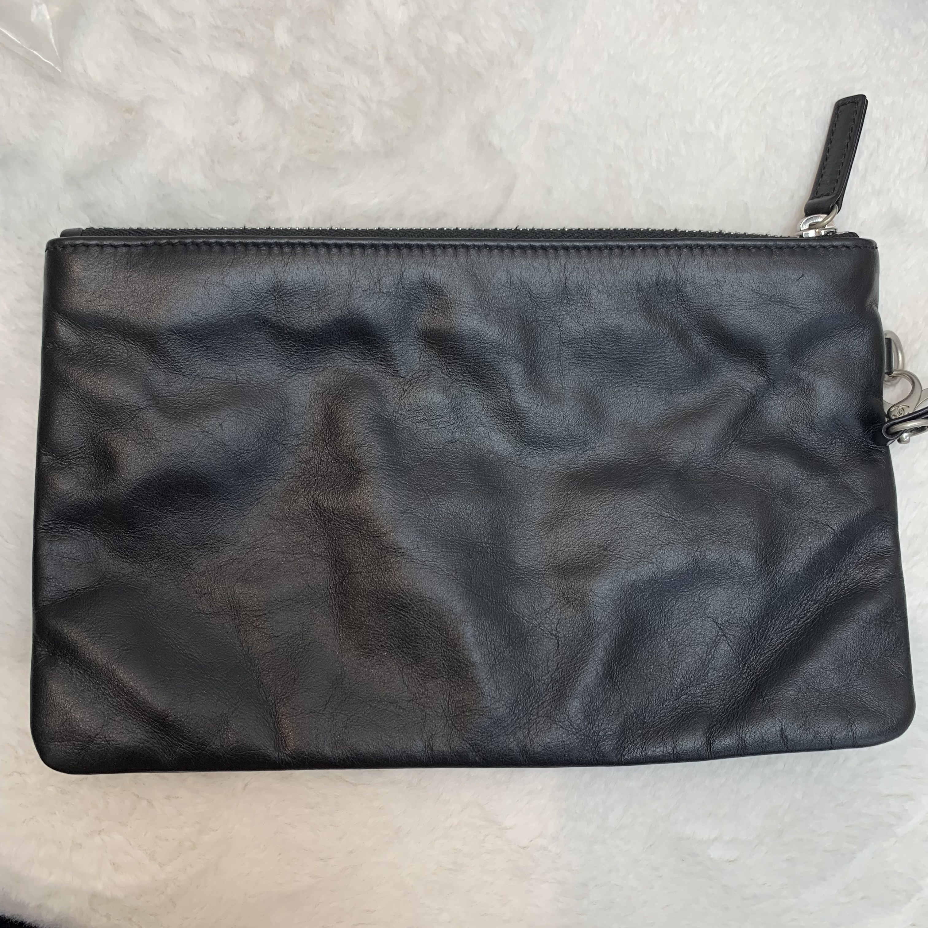 Chanel 22bag 黑色銀扣