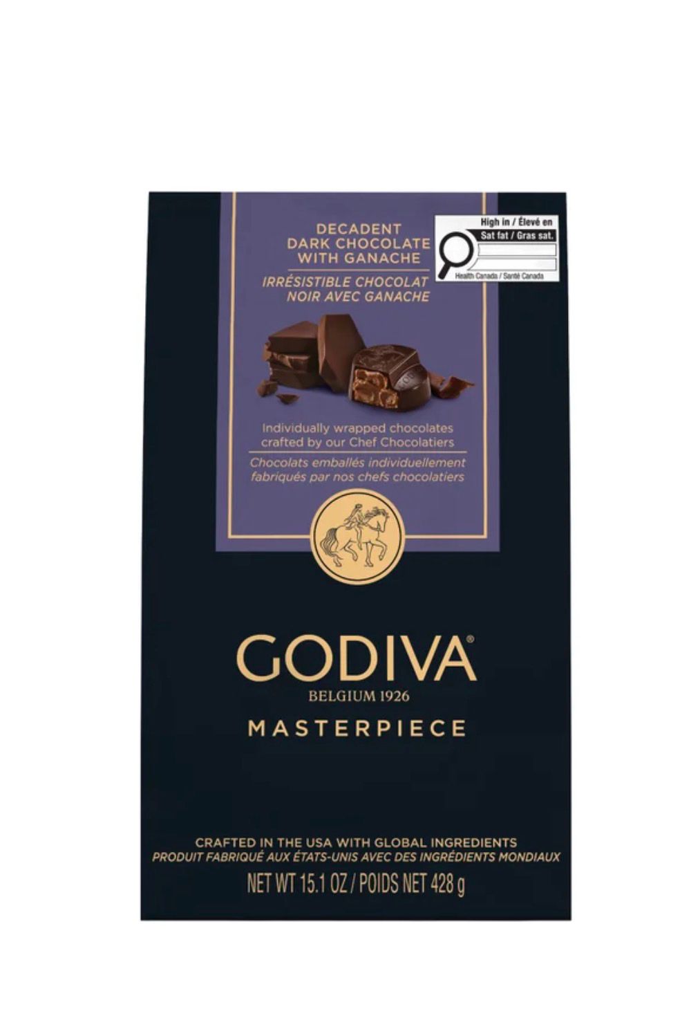 Godiva Masterpiece黑朱古力 428g（獨立包裝）