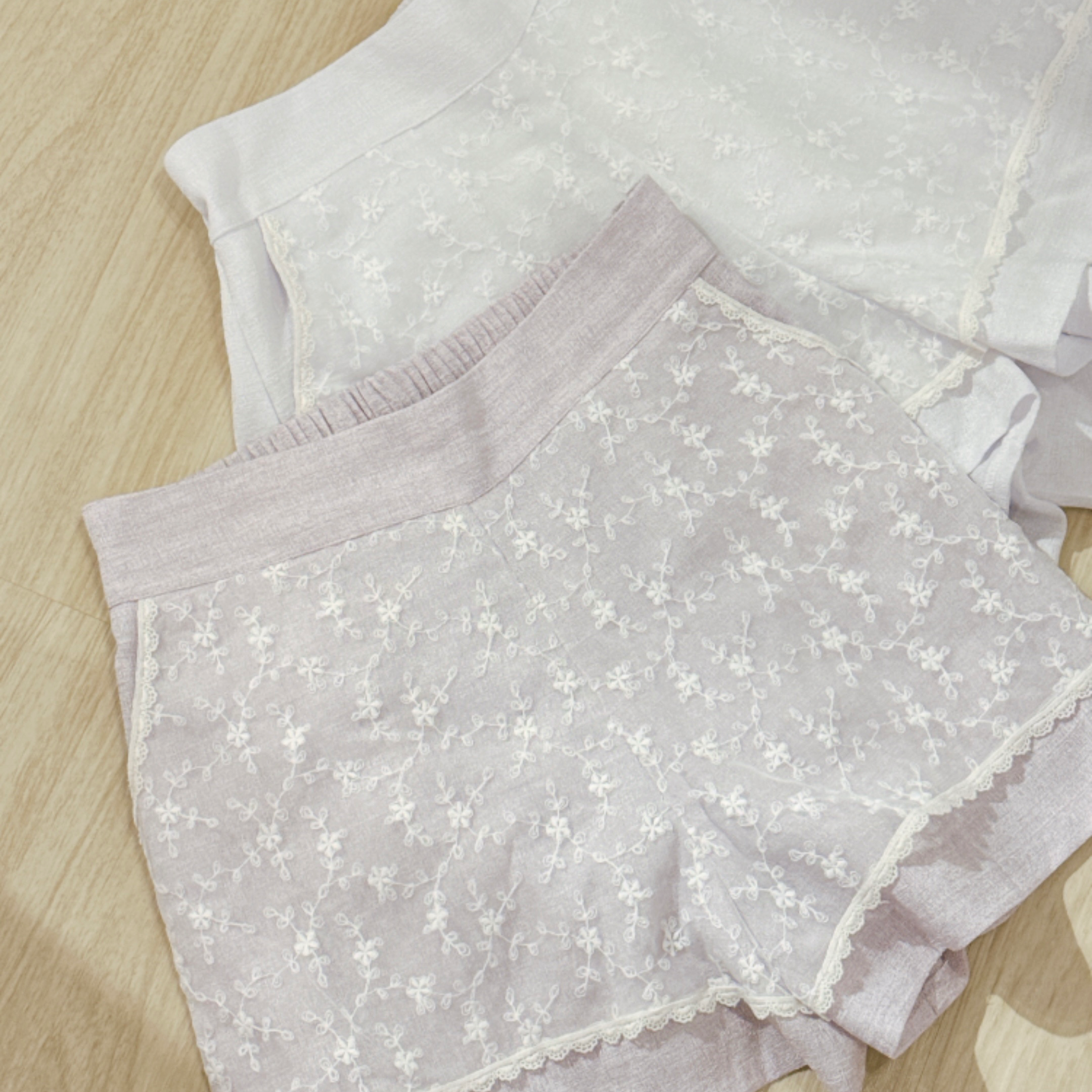 #HANNA-made# Lacey Tweed Pants