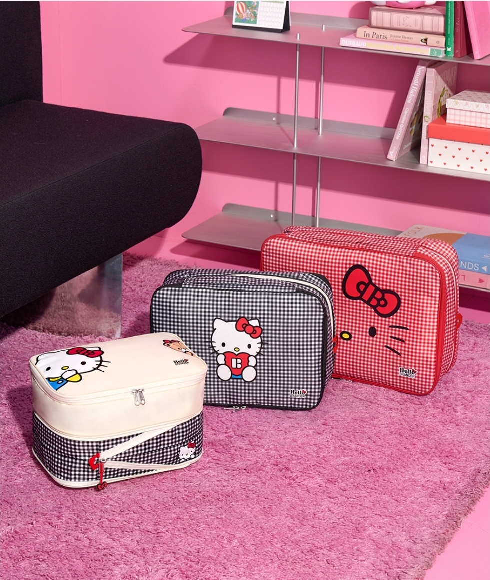 預購｜Branden × Hello Kitty 聯名旅行壓縮收納袋 🧳🤍