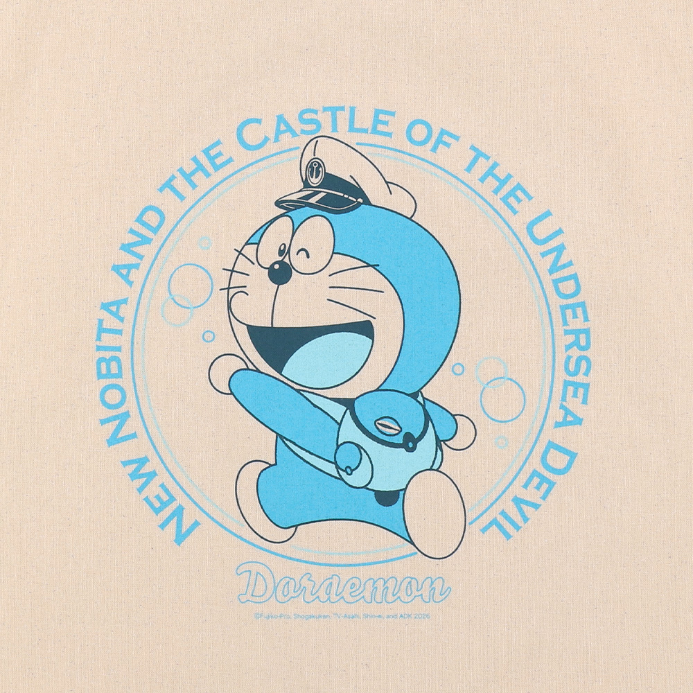 [訂貨] 多啦A夢 布袋Totebag Doraemon (新大雄的海底鬼岩城)
