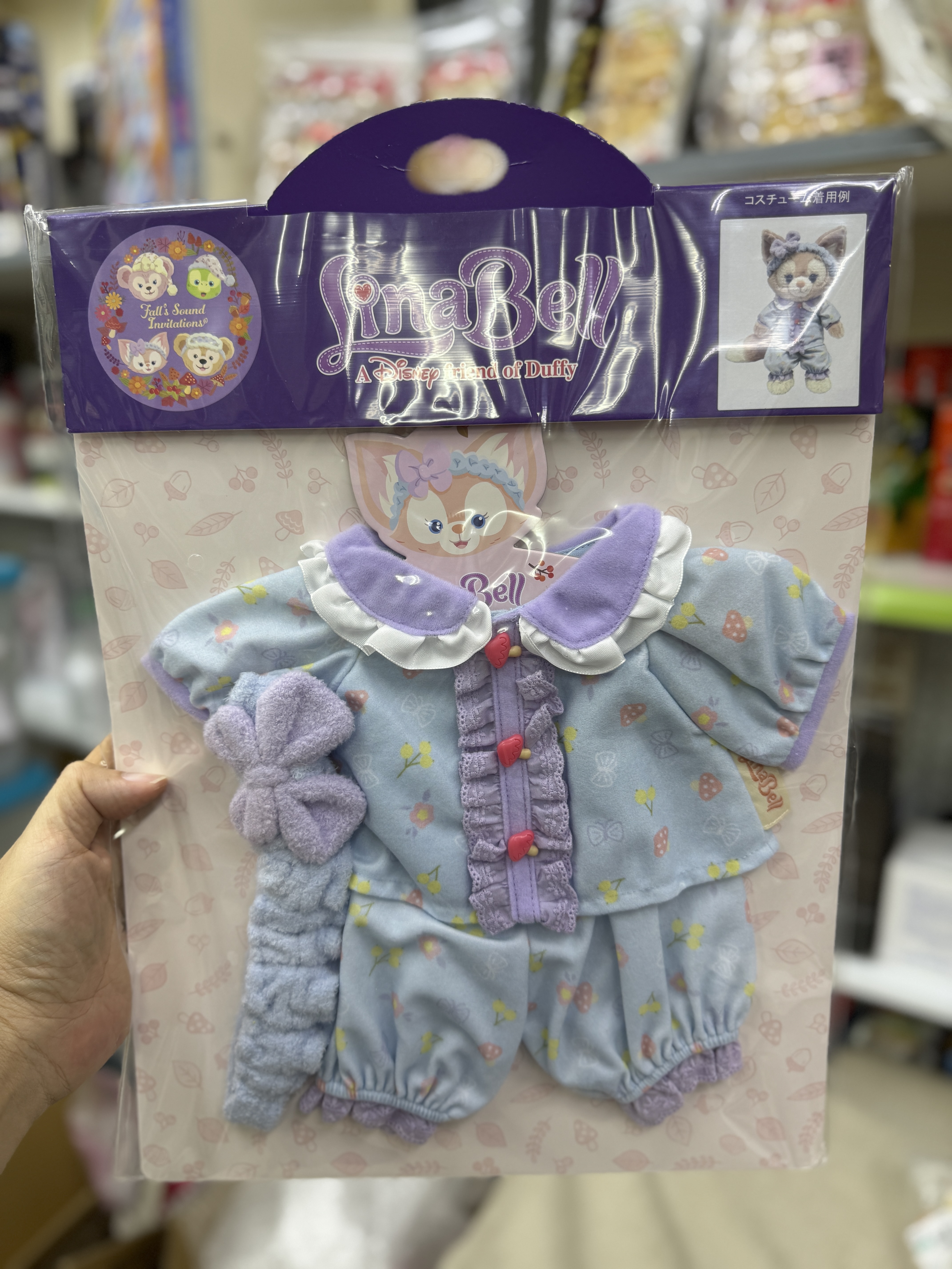 [現貨] [東京迪士尼] Fall's Sound Invitation ｜ Linabell 毛公仔衫 （不包括公毛仔）不包括公仔  {TF2410011}