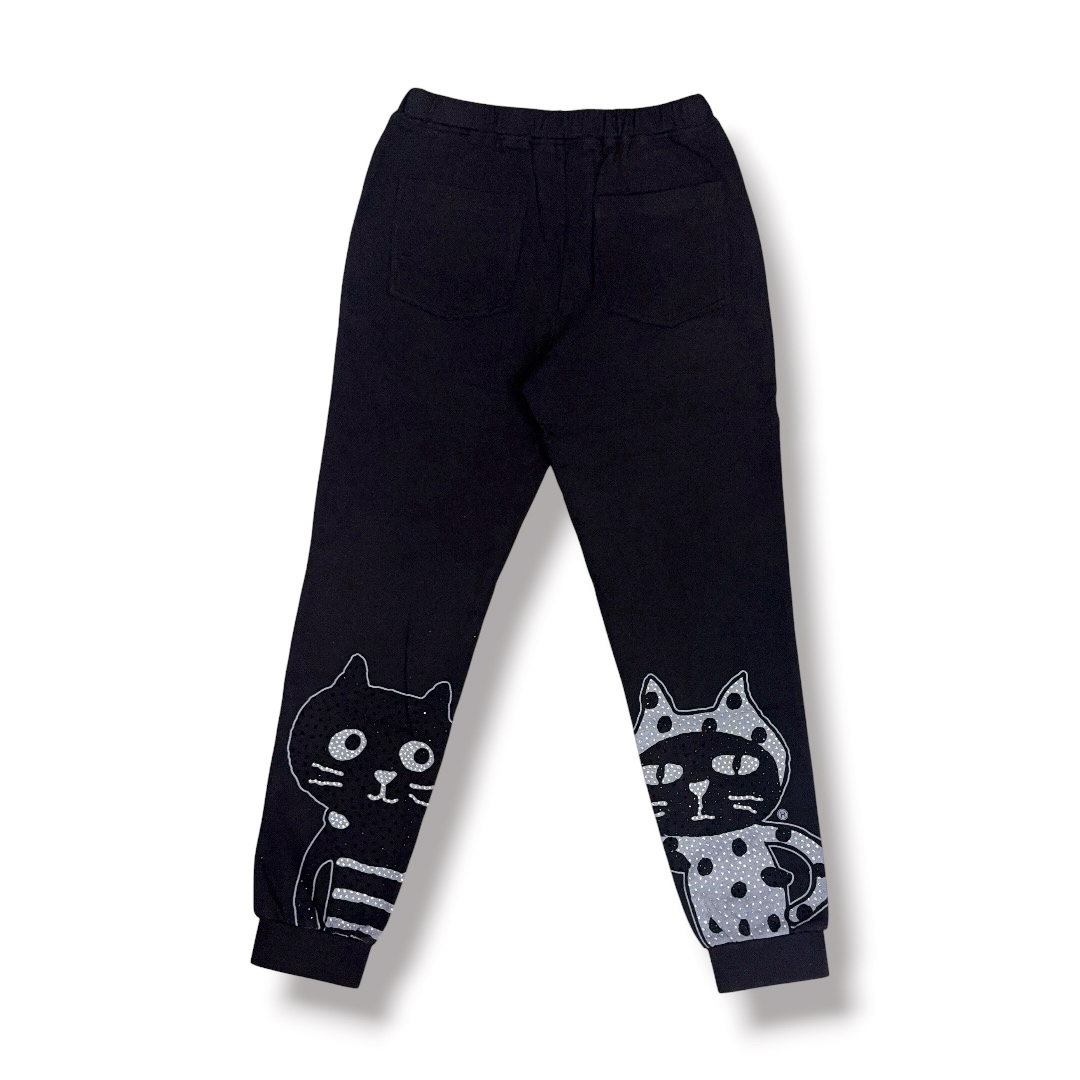 Catsfriends Back Sweat Pants