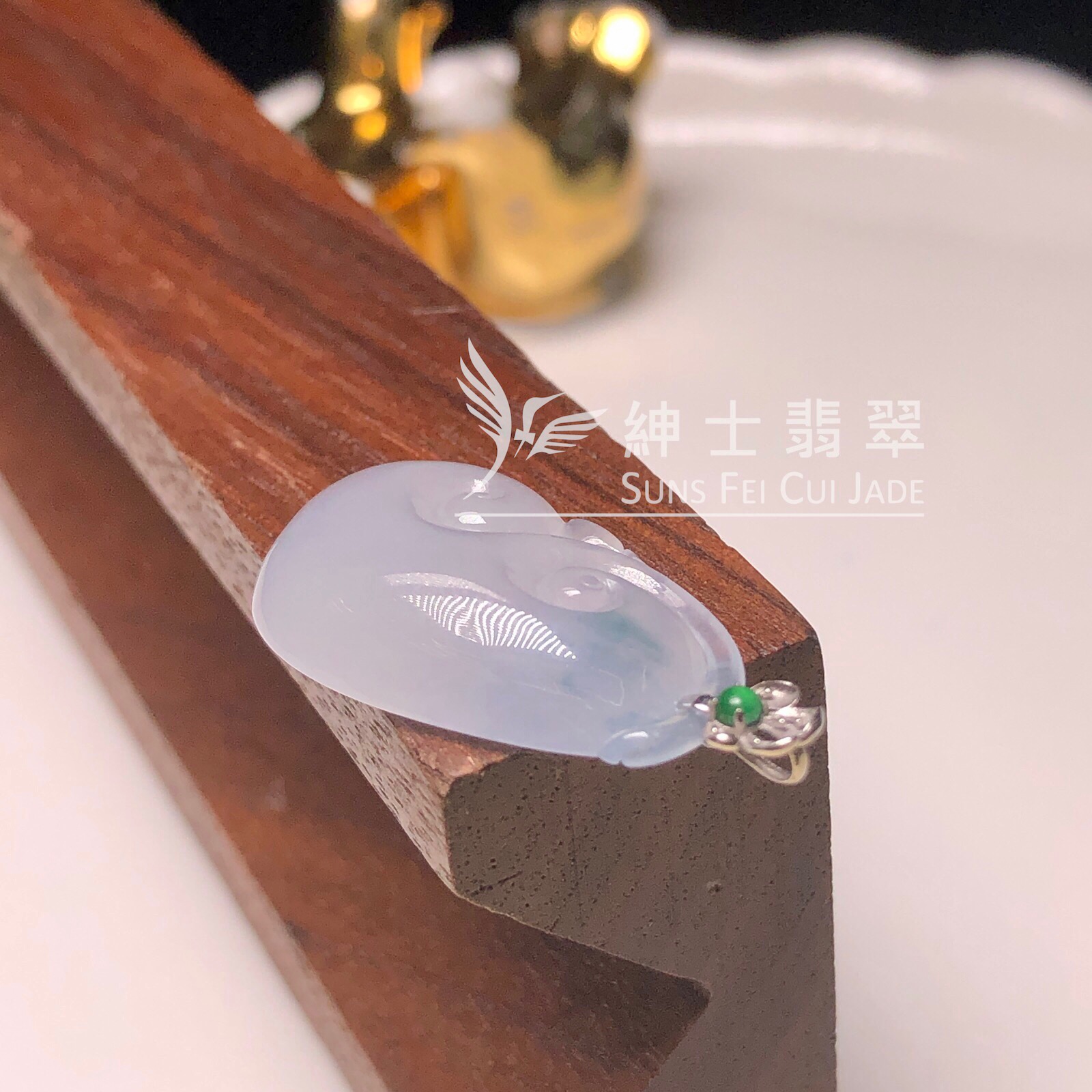 YK01098 冰茄紫飄花如意 