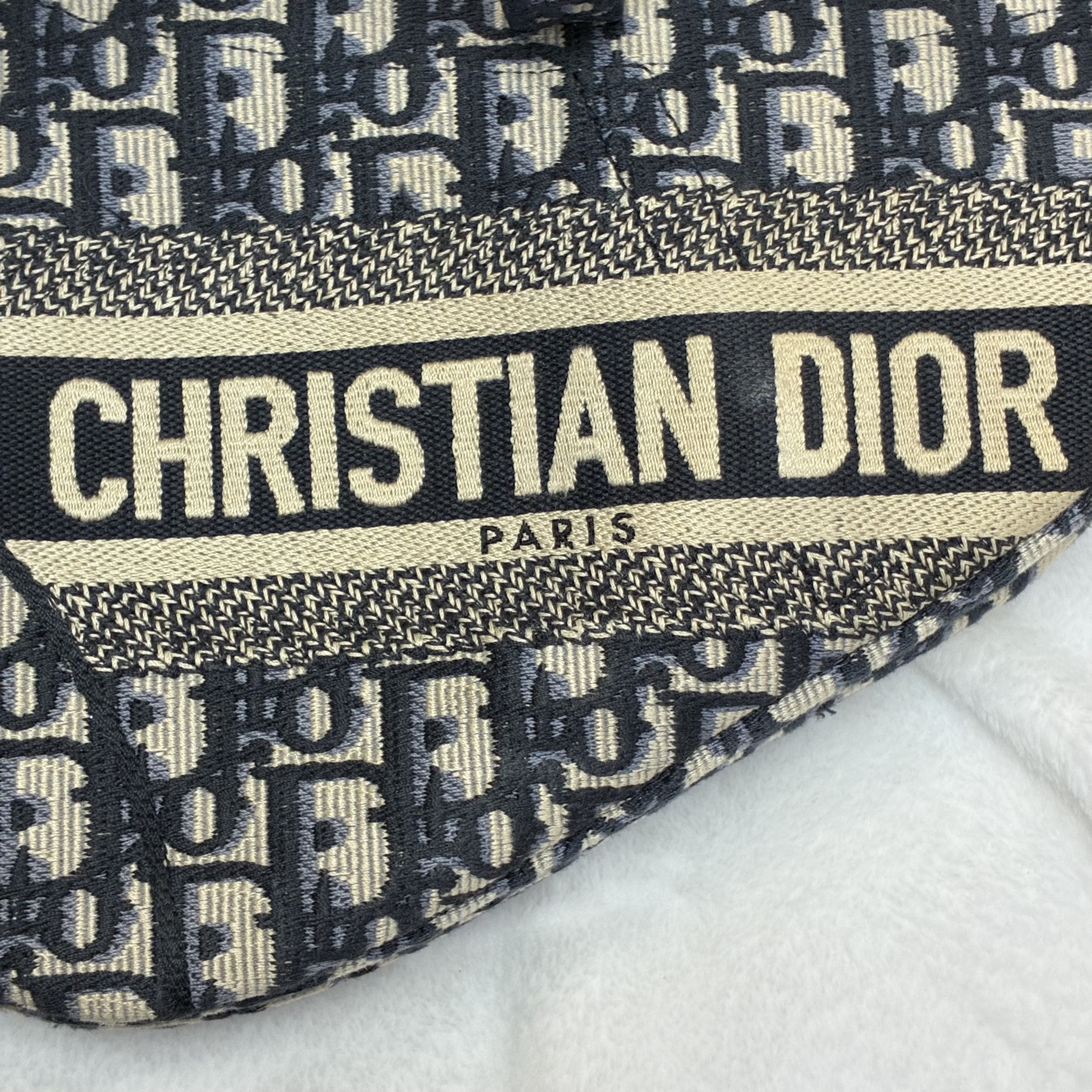 Dior saddle 刺繡馬鞍包